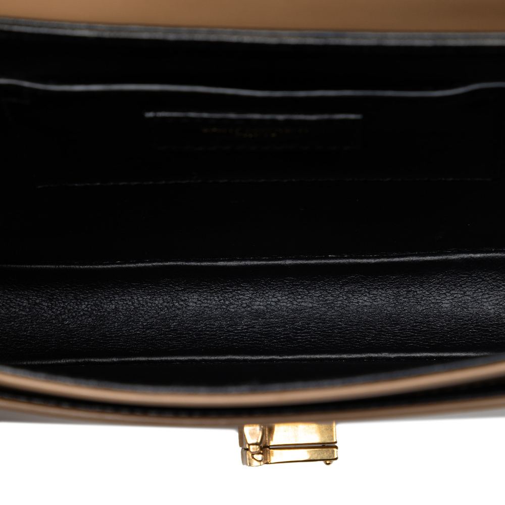 Pre-Loved Saint Laurent Small Calfskin Solferino Satchel In Box - Picture 6 of 7